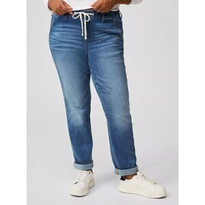 Torrid Weekend Boyfriend Straight Plus Size 3R Super Soft Elastic Waist Jeans